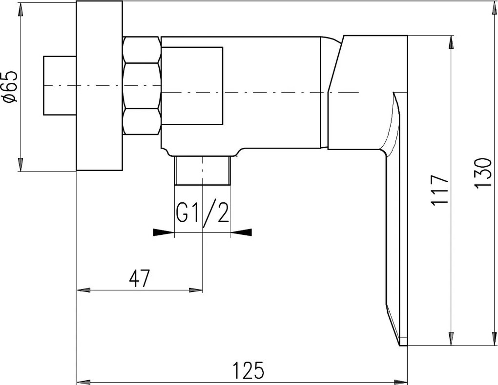 Slezák - RAV Sprchová batéria NIL - NL181.5CMAT, Čierna mat