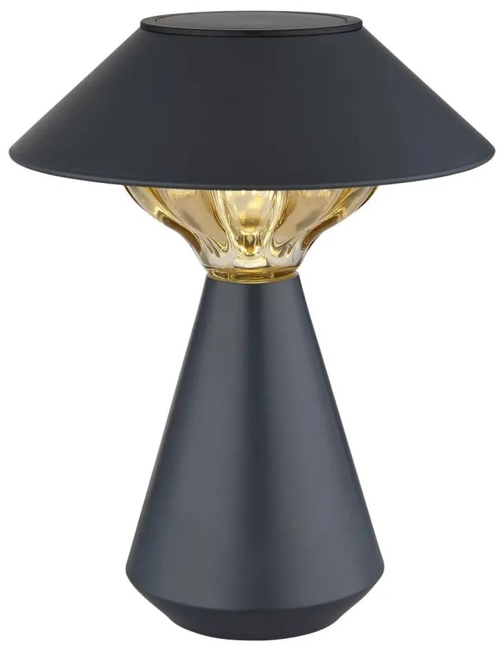 Globo 36639A - LED Solárna lampa 10xLED/0,06W/1,2V IP44 čierna