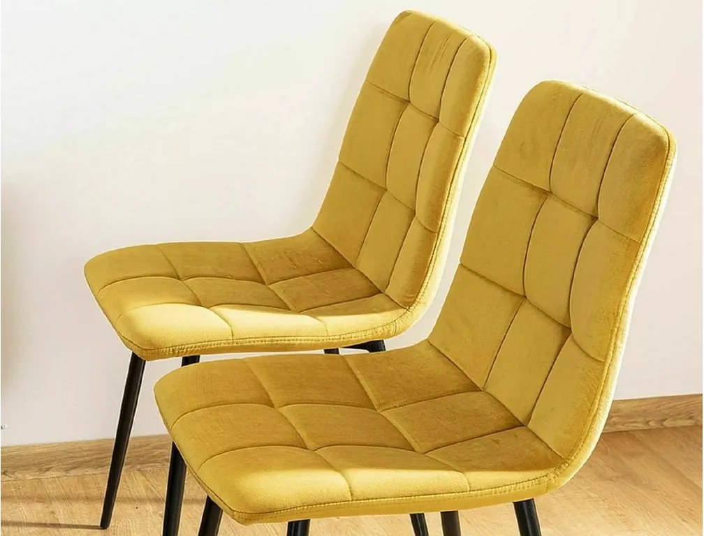 SI Mila Velvet stolička kari