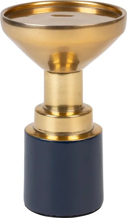 Zuiver Glam farebné svietniky - Modrá, 14 cm