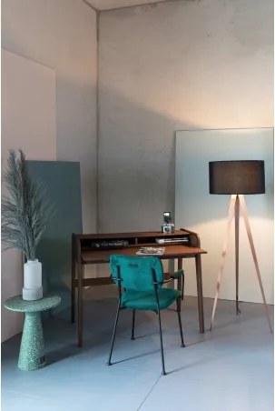 ZUIVER BARBIER WALNUT pracovný stôl