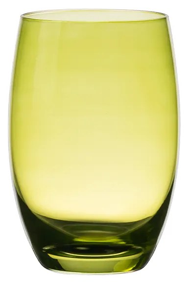 Poháre Tumbler zelené 460 ml 6 ks - Optima Glas Lunasol - 322833