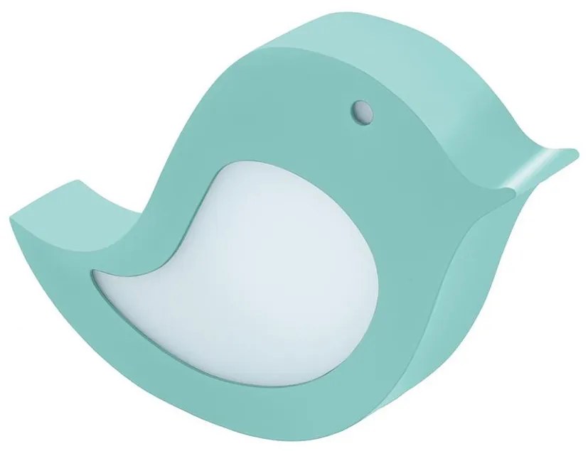 Eglo 96853 - LED Detské nástenné svietidlo SPARINO 1xLED/4,2W/230V zelená EG96853