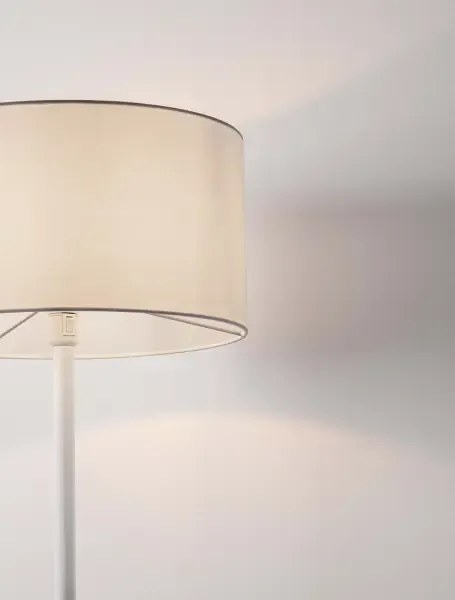 LED biela stojaca lampa Sibnia