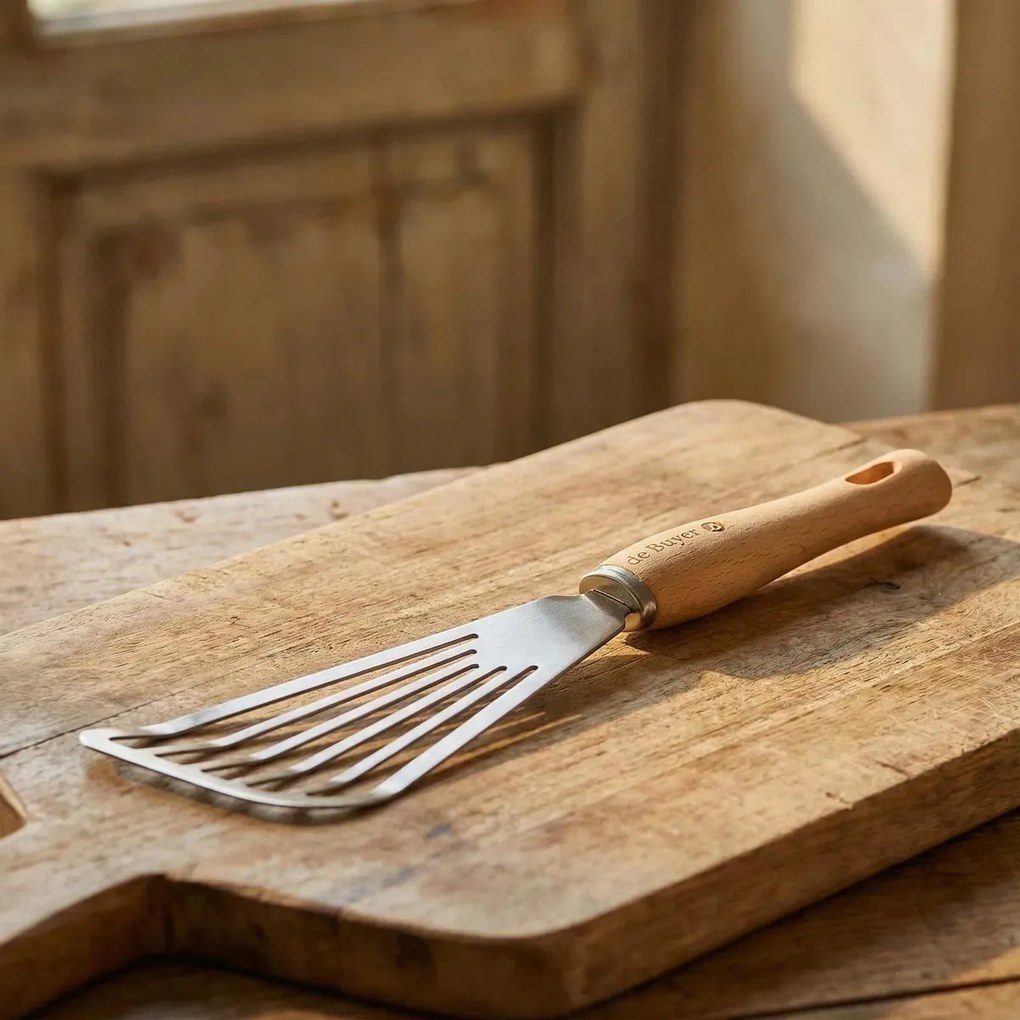 De Buyer 2701.07 B BOIS obracačka na omelety