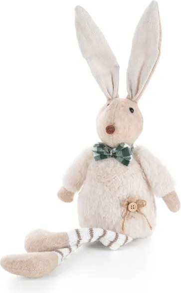 Dekoratívna figúrka FIG 1 zajačik, béžová