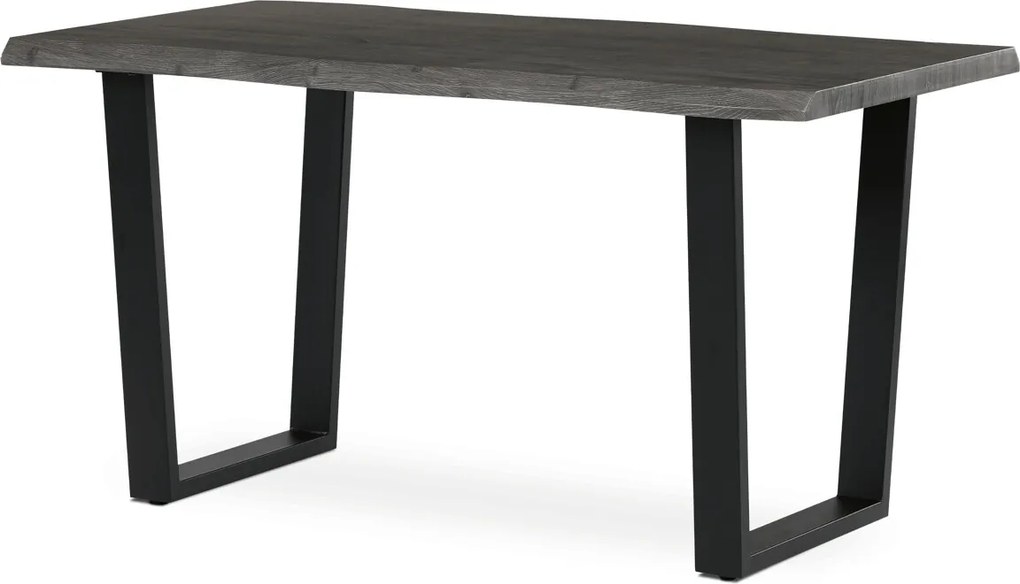 Jedálenský stôl MDF/kov HT-F4214 Farba: Sivá