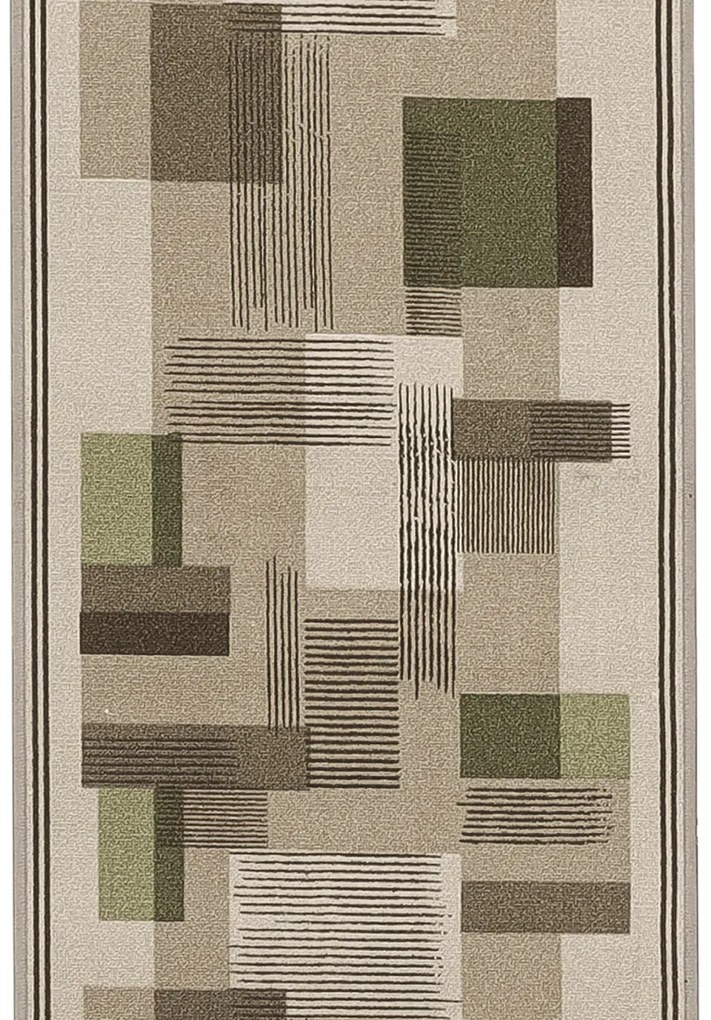 Koberce Breno Behúň LISTRA 39, šíře role 100 cm, béžová, viacfarebná