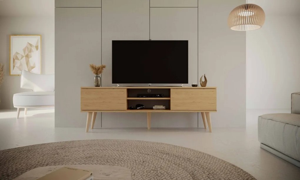 TV stolek TORONTO 160 cm dub artisan