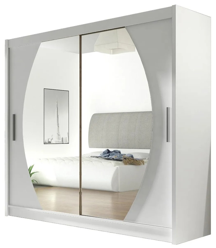 Skriňa London IV, Farby: sonoma, Osvetlenie: osvetlenie LED RGB - farebné