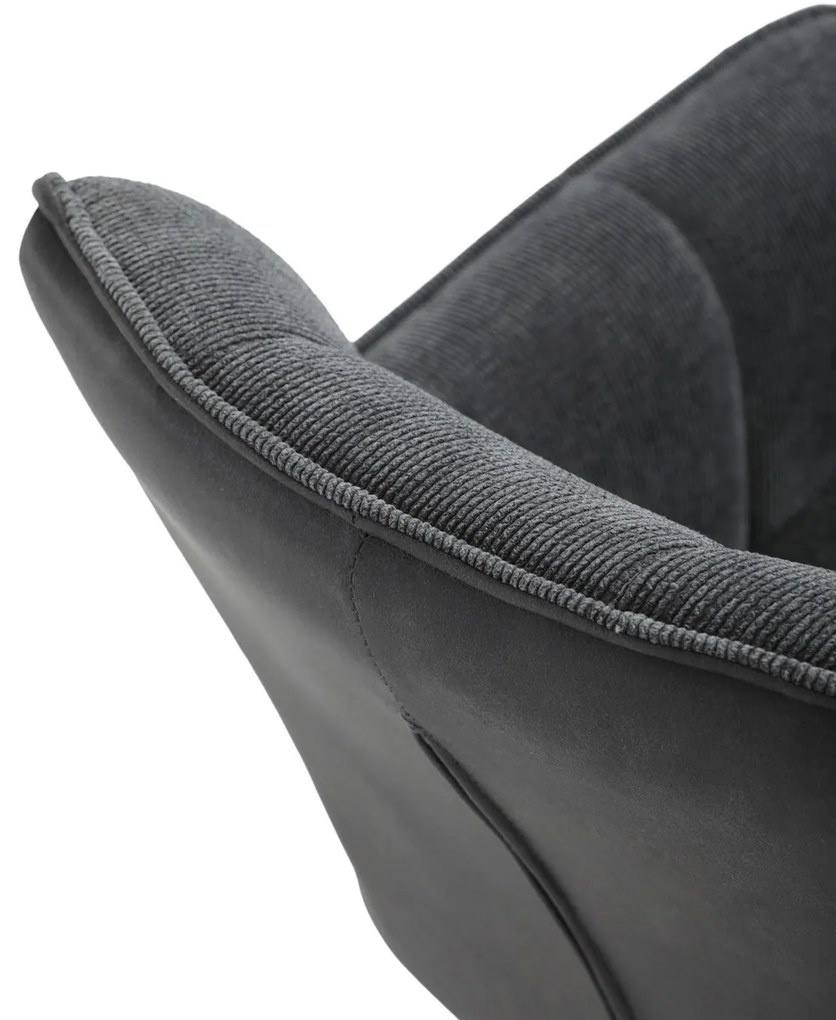 Sada jedálenských stoličiek HC-D7180 GREY2, 2 ks