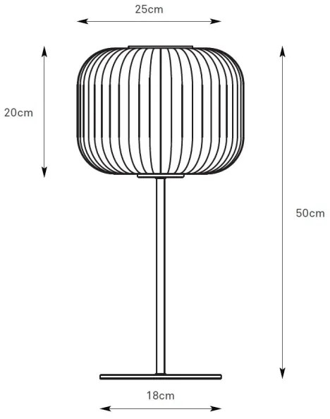 Markslöjd 109007 - Stolná lampa SOBER 1xE27/40W/230V biela/matný chróm