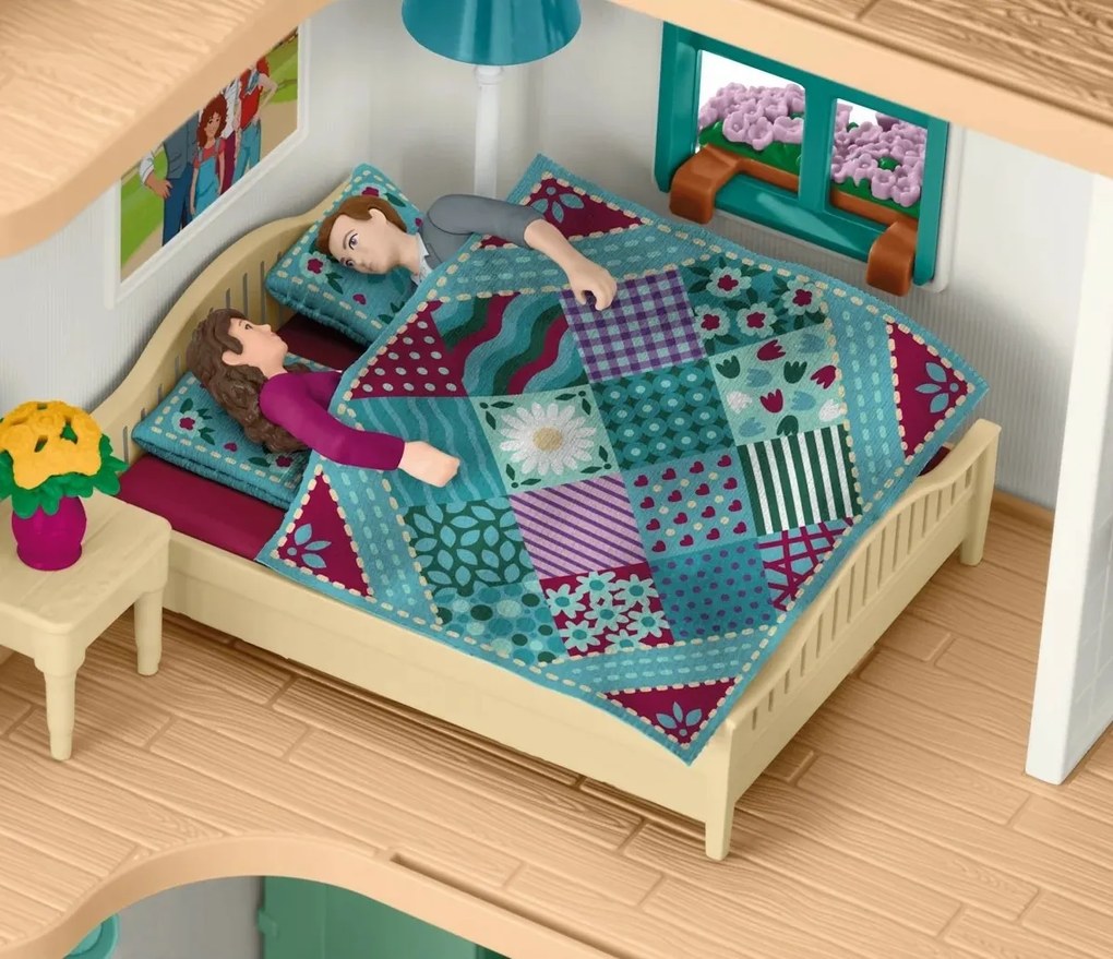 Schleich 42706 Dedinský dom a stajňa pri jazere