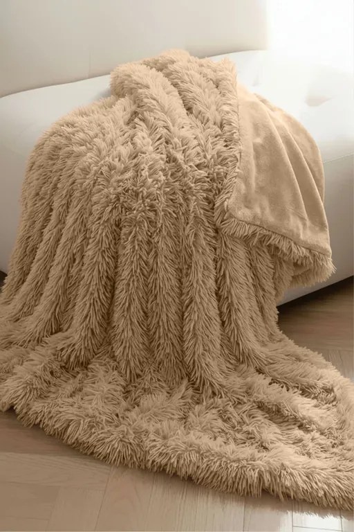 Deka YETI béžová Rozmer: 200x220 cm