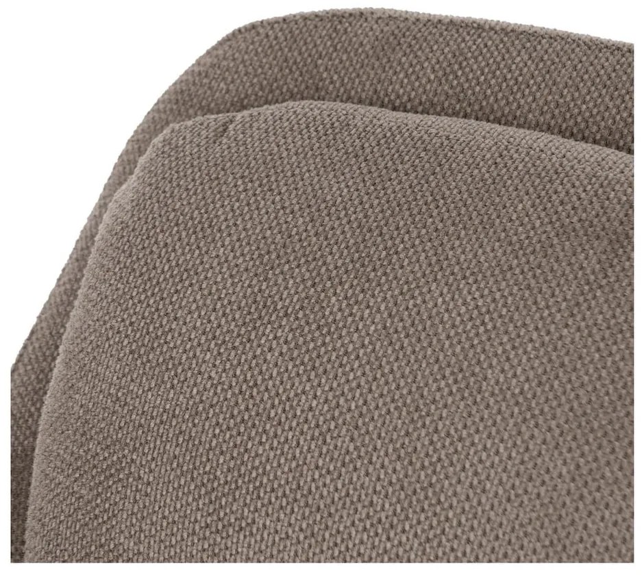 Taupe ženilkové kreslo Classic – Ixia