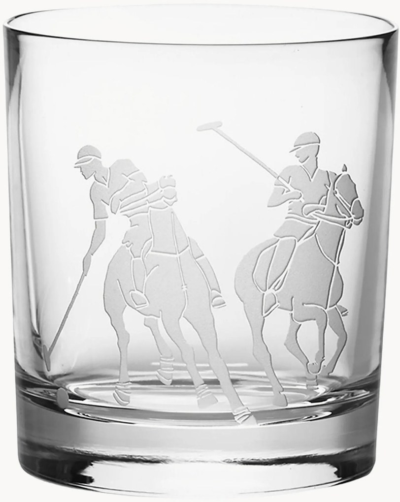 Krištáľové poháre na whisky Garrett, 2 ks