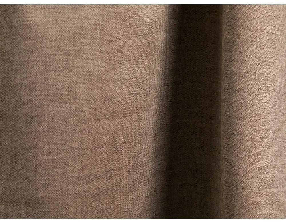 Svetlohnedá zamatová modulárna rohová pohovka (ľavý roh/s leňoškou) Martina – Micadoni