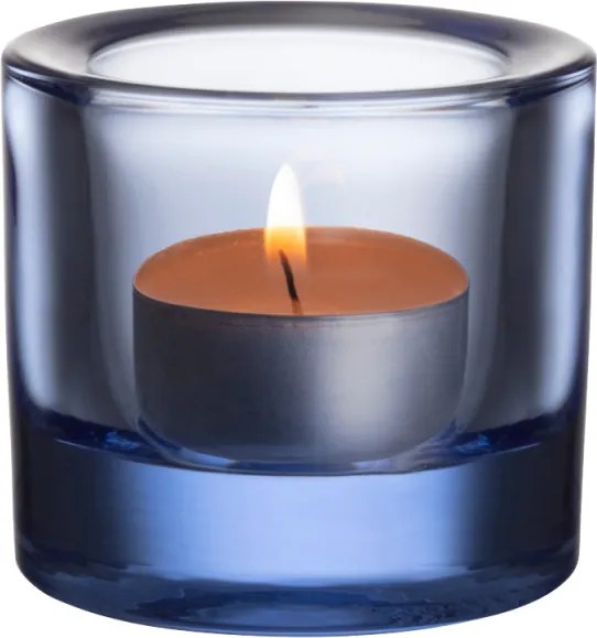 Svietnik Kivi, modrý aqua