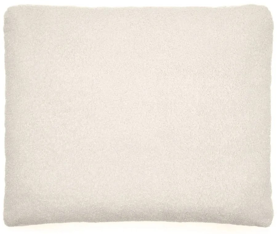 Krémový vankúš na gauč z textílie buklé Martina – Kave Home