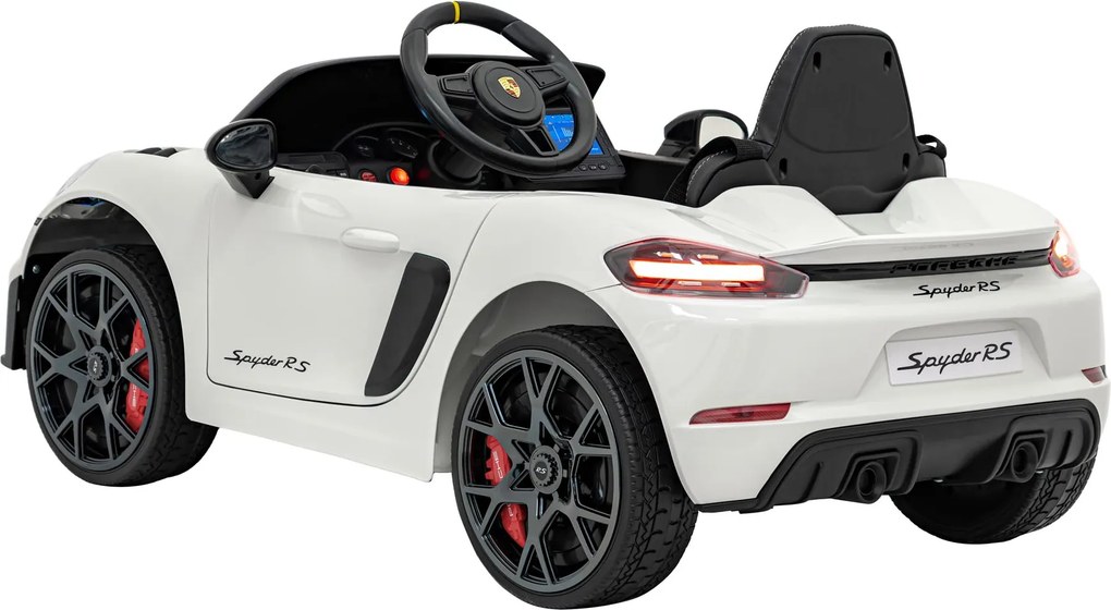 Ramiz Detské autíčko Porsche Spyder RS 718 MP4, biele