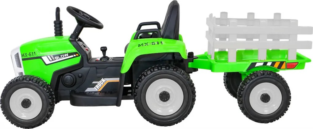 Ramiz Traktor s prívesom BLOW zelený