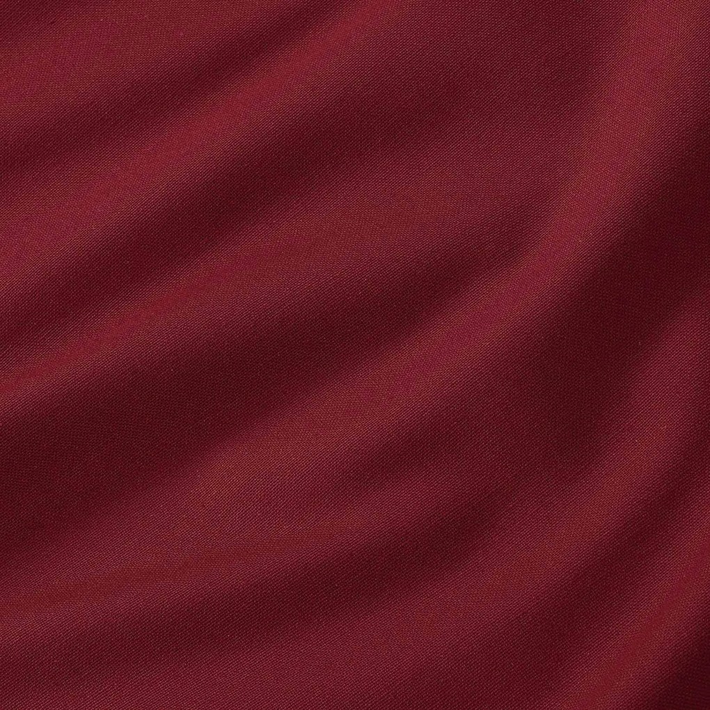 Goldea vianočný oválny obrus malaga - tmavo červený 140 x 280 cm