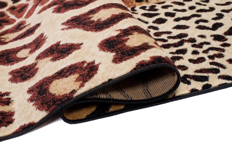 TA Koberec J318A ČIERNY ATLAS PP Rozmer: 80x150 cm