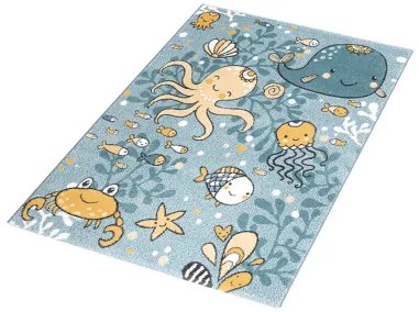 Koberce Breno Kusový koberec PASTEL KIDS 47/KVK, viacfarebná,120 x 170 cm