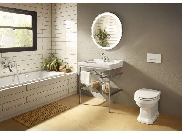 Roca A5A3A4BC00 - Umývadlová batéria CARMEN 17,8 cm s výpustom a prepadom chrom