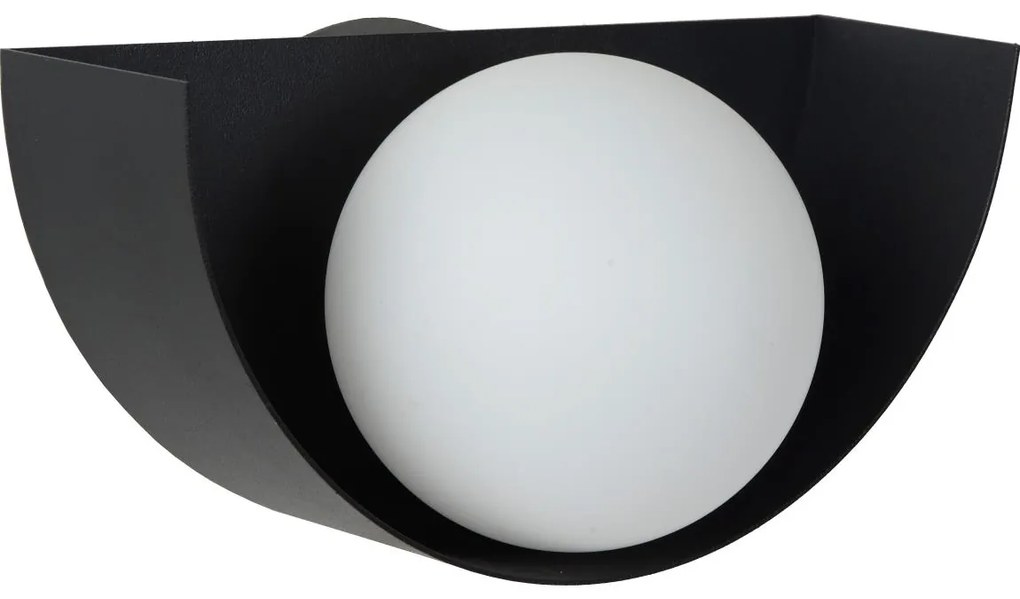 Lucide 45201/01/30 - Nástenné svietidlo BENNI 1xG9/28W/230V čierna