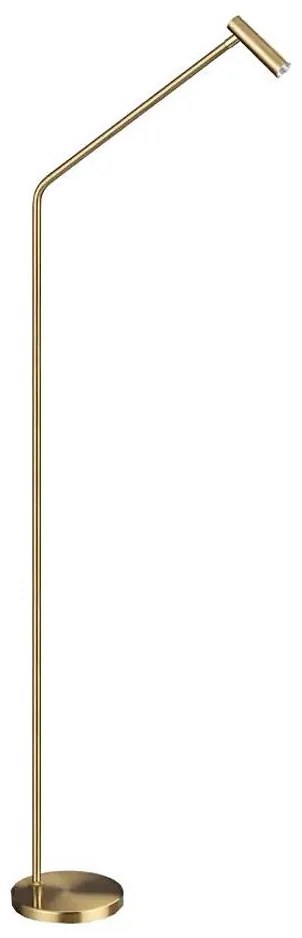 Ideal Lux - LED Stojacia lampa EASY LED/3,5W/230V CRI 90 mosadz