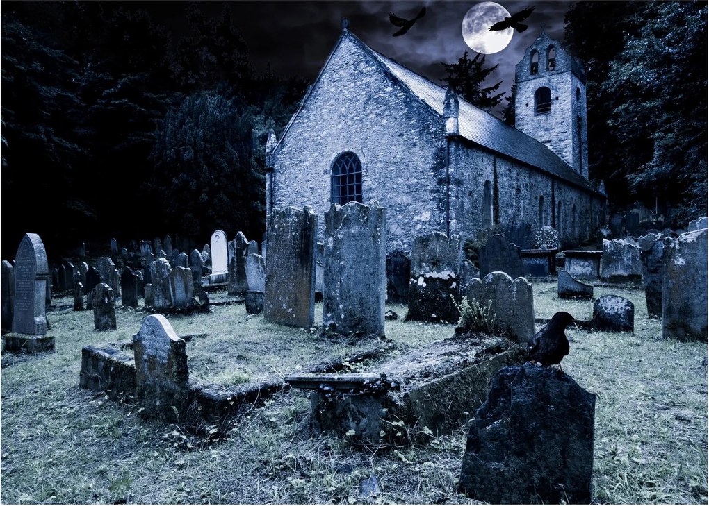 Obraz - Temná noc (70x50 cm)