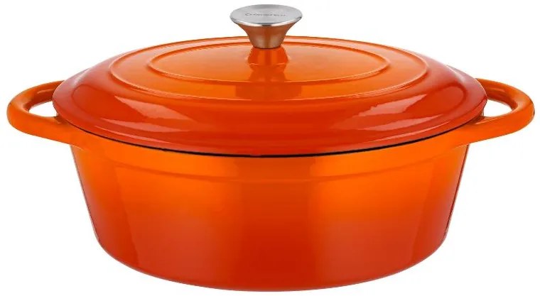 Silvercrest® Liatinový pekáč, 4,8 l (oranžová) (100393103)