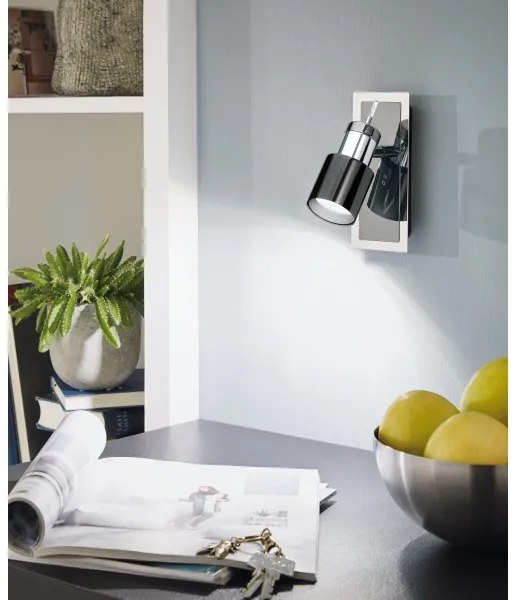 Eglo 30832 - LED bodové svietidlo DAVIDA 1 1xGU10/5W/230V čierna