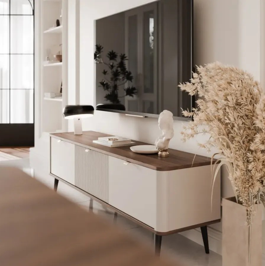 TV stolík NICOLA 160 cm kašmír