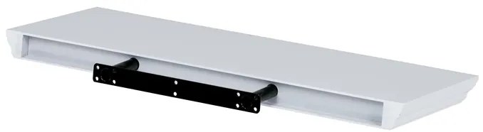 Autronic BONTEC Polička, mdf, čierna, P-024 BK Farba: Biela