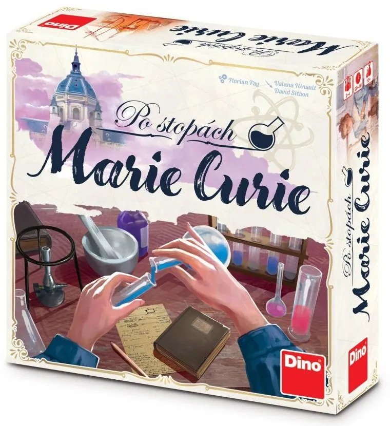 Dino Toys Po stopách Marie Curie Rodinná hra