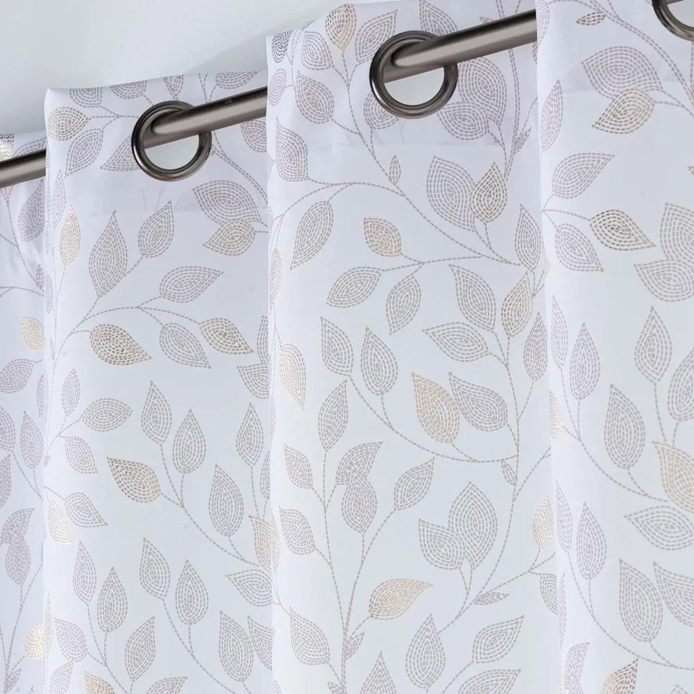 Biely záves 140x280 cm Duchesse – douceur d'intérieur