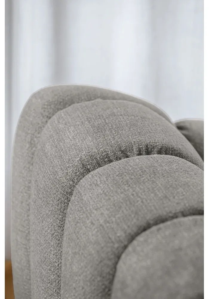 Svetlosivá rohová pohovka (ľavý roh/do tvaru "U") Shell – Miuform