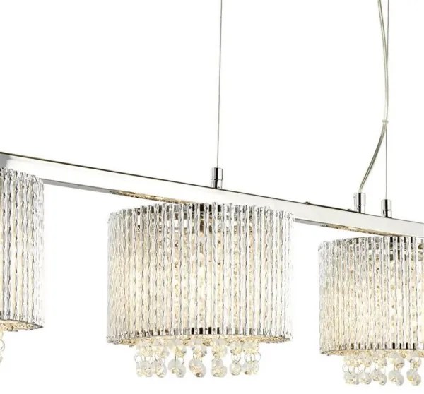 Searchlight 7094-4CC - Luster na lanku ELISE 4xG9/33W/230V