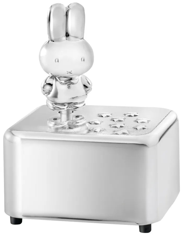 Kovová hracia skrinka 6x5x8 cm Miffy – Zilverstad