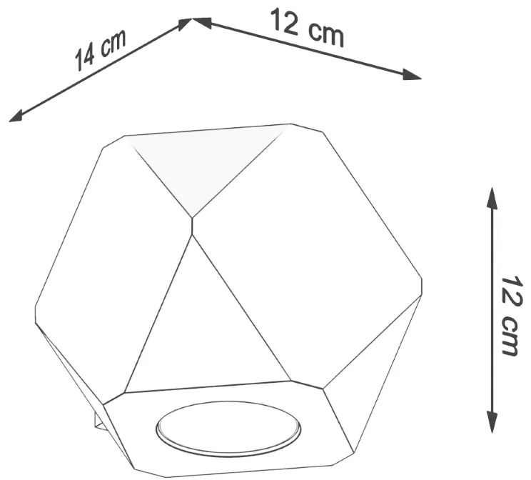 Nástenné svietidlo Woody, 1x drevené tienidlo