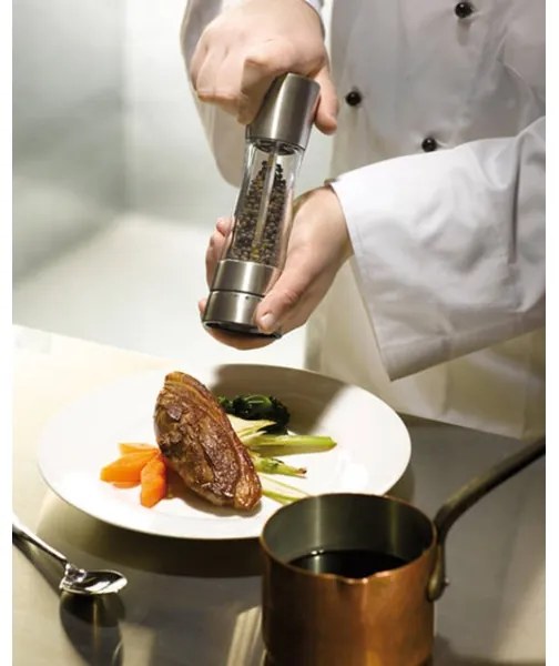 Cole&Mason - Mlynček na korenie DERWENT 19 cm lesklý chróm