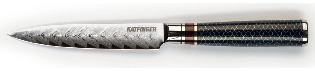 KATFINGER | Box Resin Santoku | sada damaškových nožů 3ks | KFs303