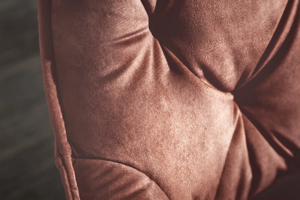 Stolička Milano brown velvet