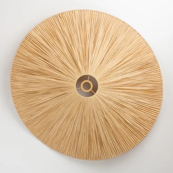 Brilagi - LED prisadený luster CERIA BOHO 1x objímka E27/40W/230V, priemer 80 cm, rafia