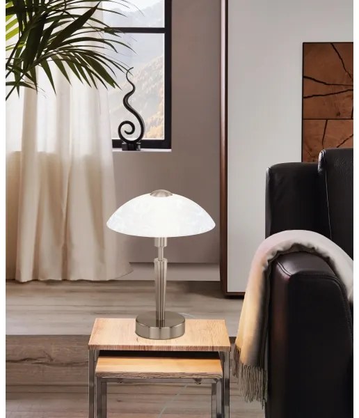 EGLO 91238 - Stmievateľná stolná lampa SOLO 1 1xE14/60W/230V
