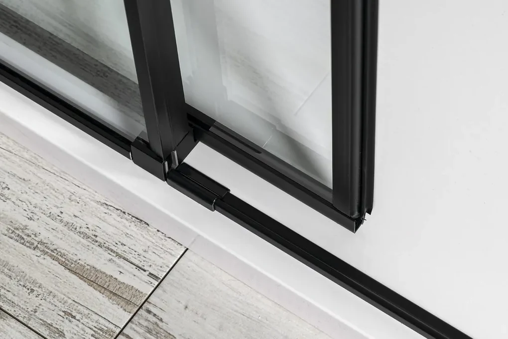 Polysan Polysan, ALTIS LINE BLACK obdĺžniková sprchová zástena 1400x900 mm, L/P varianta, AL4112BAL6012B
