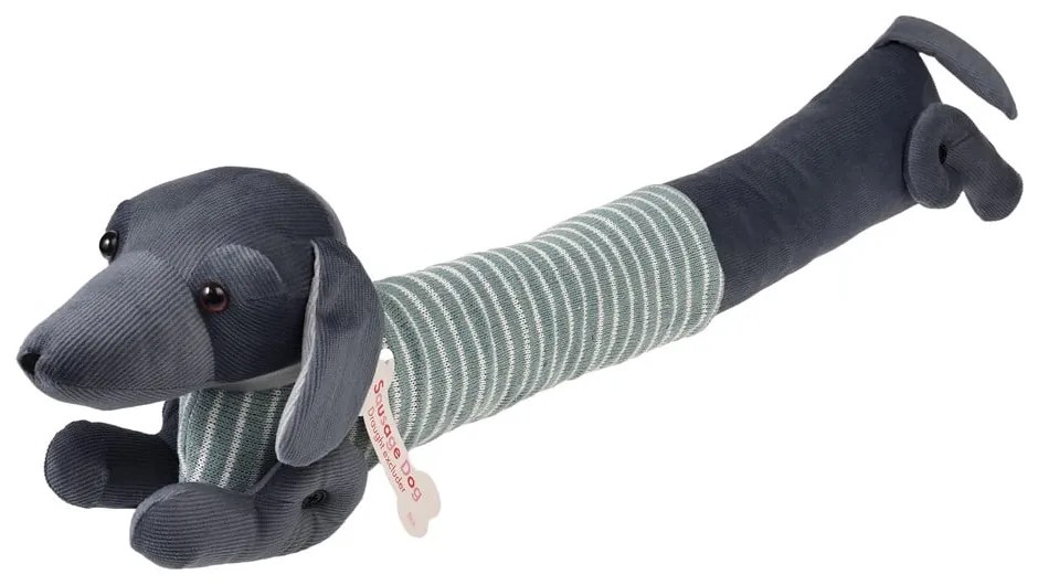 Zelená/sivá ochrana proti prievanu 17x76 cm Sausage Dog – Rex London