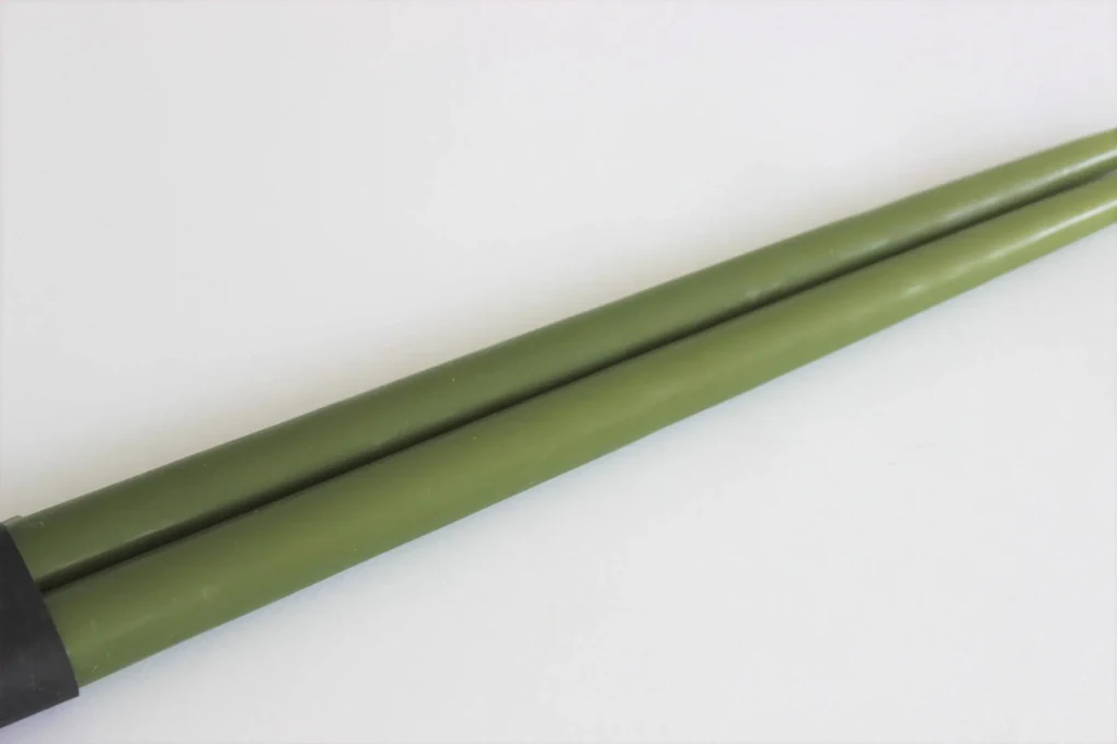 Zelená kónická sviečka XXL 2ks 40cm